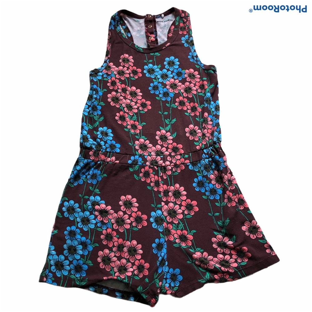 Hard To Find Mini Rodini Floral Romper